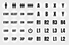 Die-Cut Arcade Button Stickers