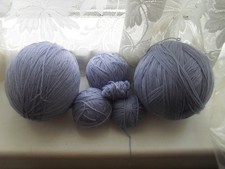 Lilac 3ply  wool 322 grams New