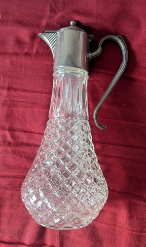 Antique vintage zinc silver - zinc,