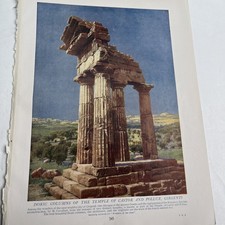 1920’s (Print) Doric columns