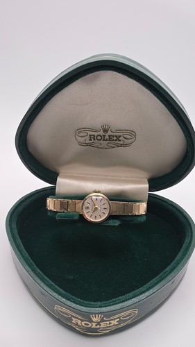 Rolex precision 9ct gold - rolex,