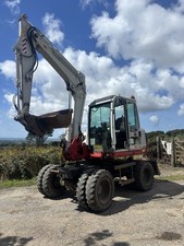 Takeuchi Tb 175 Wheeled Excavator NO VAT px tractor 