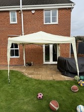 LARGE GAZEBO - 3Mx3M - BARELY USED - EXCELLENT CONDITION