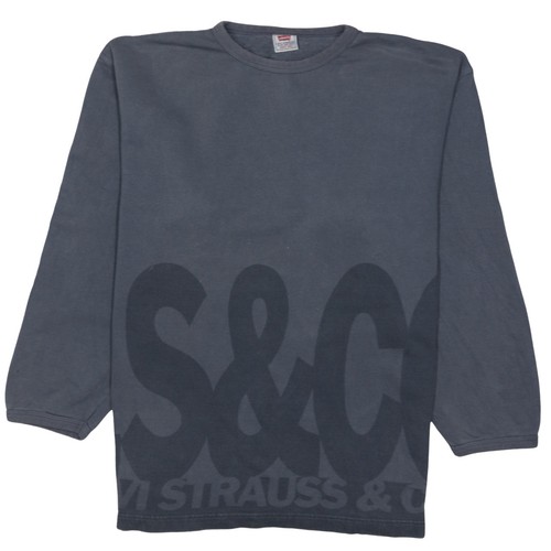 Levi men blue graphic - men's,