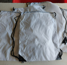 SET OF 5 WHITE GYMSAC