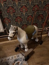Vintage Triang Push /ride Along Horse Toy