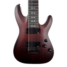 SCHECTER OMEN 8 DIAMOND SERIES 8 STRING ELECTRIC GUITAR WALNUT SATIN
