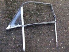 TVR M SERIES O/S DOOR WINDOW FRAME DAMAGED with orig 1/4light glass