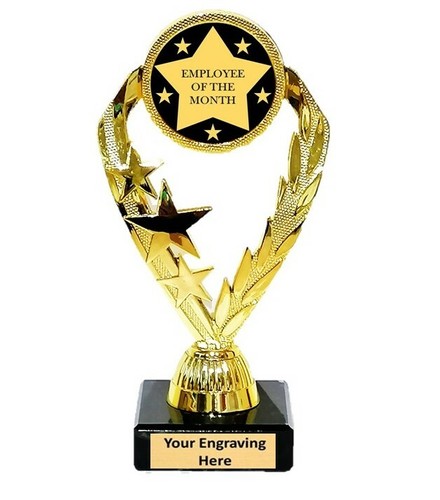 Employee the month trophy - employee, of