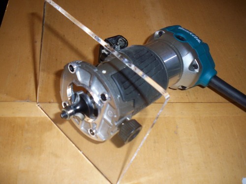 Acrylic guide plate makita - guide,