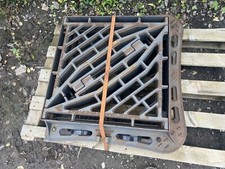 Wrekin Manhole Cover Heavy Duty Iron Road £225+vat Highway Ductile Grid Drain
