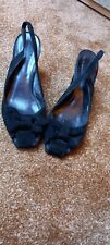 Sachelle Couture size 5 / 38 Black Slingback Shoes