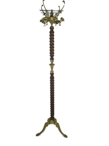 Standing hall tree coat - tree,