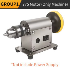 Jewelry Rock Mill Polishing Machine Benchtop Polisher Polisher with 20Pc Sandpap