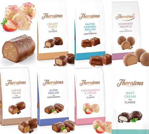 Thorntons chocolate - x,