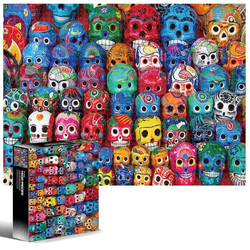 1500 pieces skull - 1500,