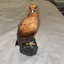 10 1/2" Royal Doulton Golden Eagle Whyte & Mackay Whisky Decanter 1984