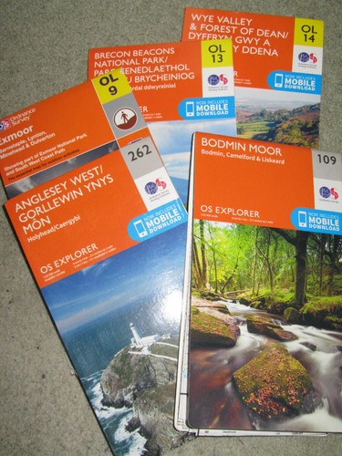 Ordnance survey explorer - os,