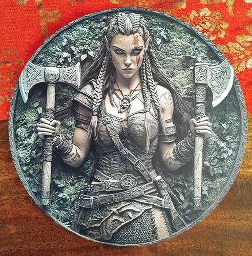 Female viking warrior - viking,