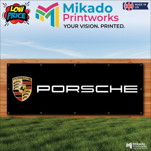 Porsche banner black 928 935 - 928,