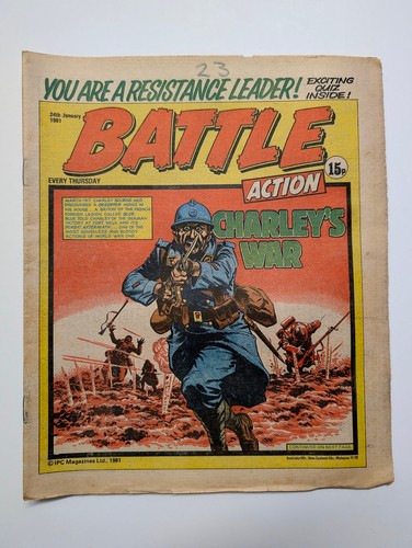 Battle action comic - battle,