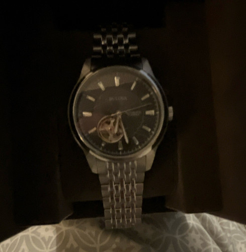 Bulova open heart automatic - open,