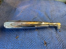 Chrome Exhaust Silencer for Harley Davidson Sportster  XL883R  Chopper Bobber