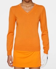 J. Lindeberg Amaya Knitted Sweater Top Size S New Golf GWKW10955