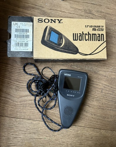 Vintage sony watchman fdl e22u - vintage,