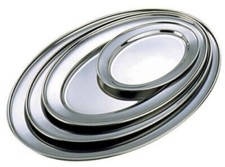Oval Serving Platter Stainless