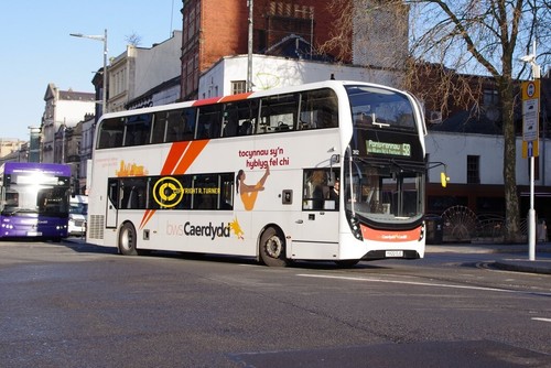 Cardiff bus adl e40d - adl, e40d-adl
