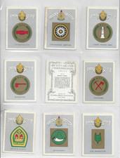 Complete set 52 United Tobacco Boy Scout Girl Guide Badges