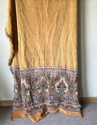 Chenille vintage curtain - chenille,