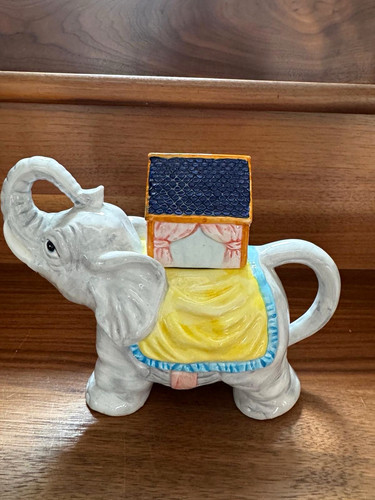 Elephant novelty ceramic tea - elephant,