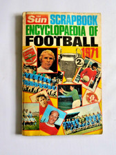 The Sun Football Encyclopaedia Stamp Album 1971-72  not Complete over 70 stickrs