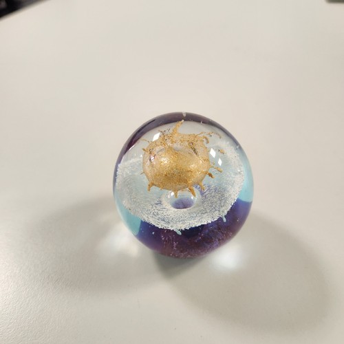 Globe hand blown art - globe,