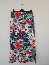 Wallis Navy Pink Floral Skirt
