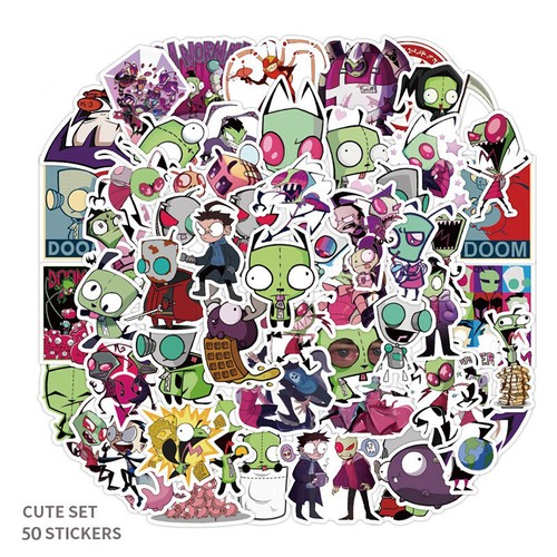 50pcs space invader zim dreams - invader,