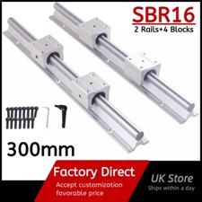 2x Linear Rail SBR16-300mm