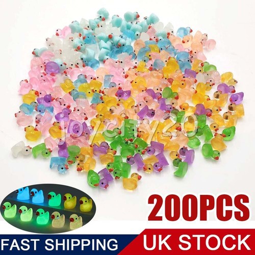 200pcs mini duck glow - mini,