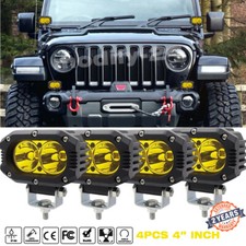 Yellow LED Work Light Bar