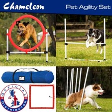 Dog Pet Agility Set JUMP WEAVE