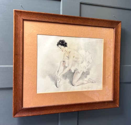 Framed original pastel - framed,
