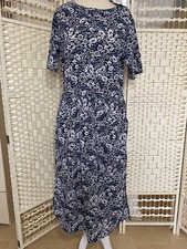 Cotton Traders Midi Dress Size 12, Floral, Sundress, Holiday, Party, Casual, New