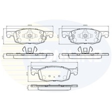 Brake Pads Set For Toyota AYGO