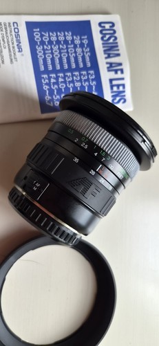 Cosina wide angle lens 35mm - angle, 19-35mm