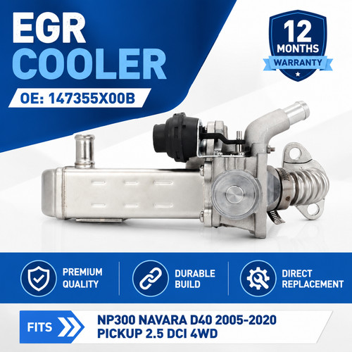 Egr valve cooler for nissan - egr,