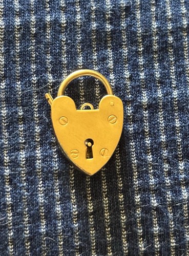 Vintage 9ct gold - 9ct, heart