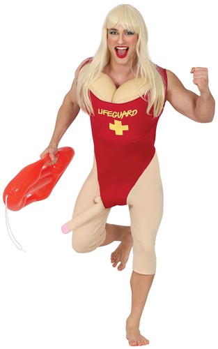 Mens lifeguard willy - lifeguard, costume