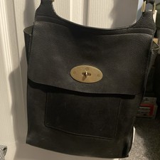 Mulberry Black Leather Antony